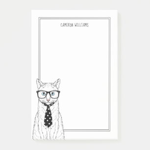 Katzen-Paare   addieren Ihren Namen Post-it Klebezettel