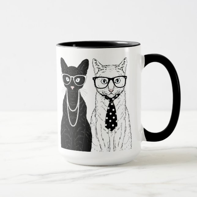 Katzen-Paare Tasse (Rechts)