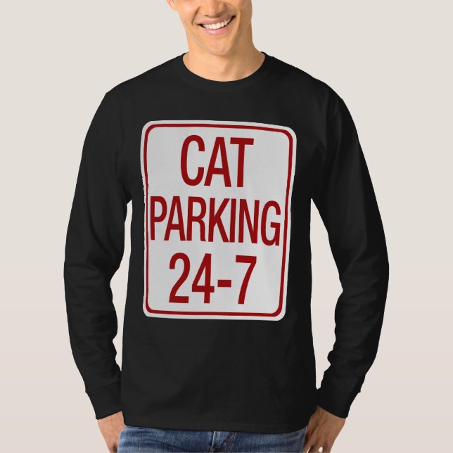Katzen-Parken T-Shirt (Vorderseite)