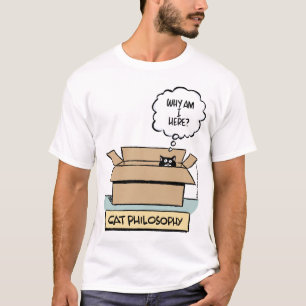 Katzen-Philosophielässiger Nightie T-Shirt