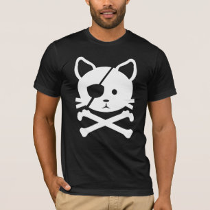 Katzen-Piraten-T - Shirt