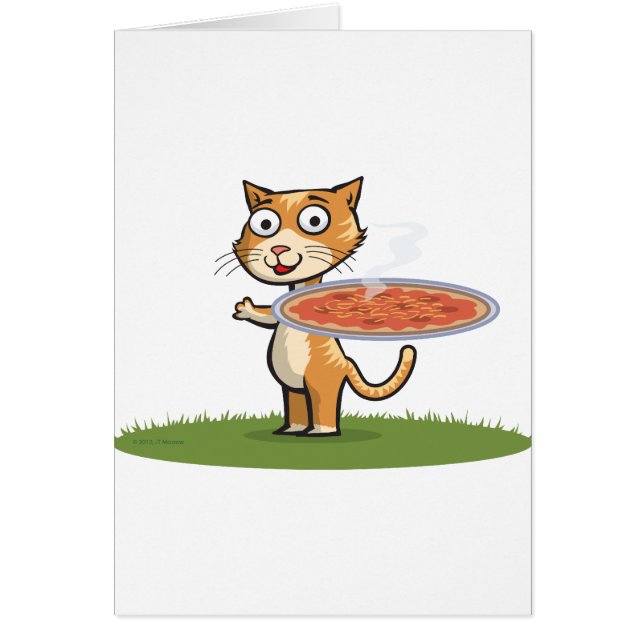 Katzen-Pizza (Vorne)