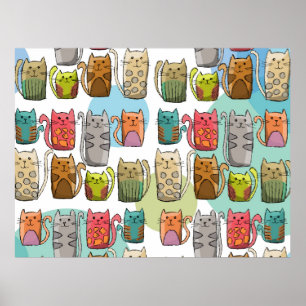 Katzen! Poster