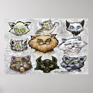 Katzen Poster
