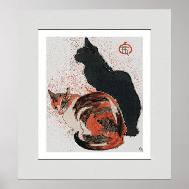 Katzen Poster (Vorne)