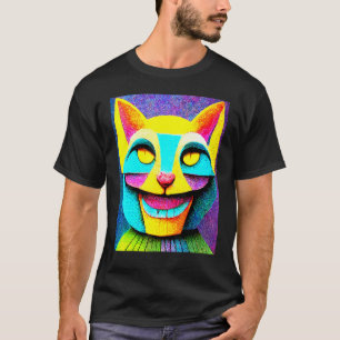 Katzen-Punk-Cyborg-Männer-Frauen-Jungen-Mädchen T-Shirt