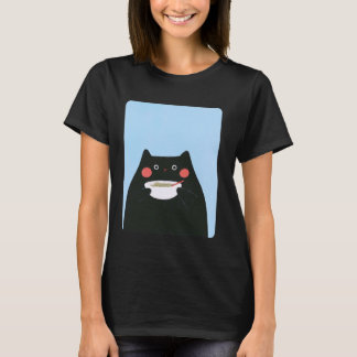 Katzen-Ramen-Schüssel T-Shirt