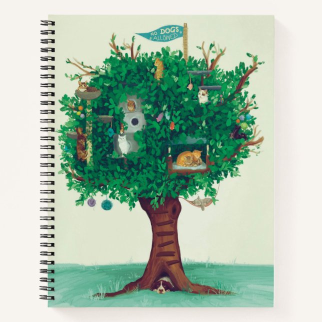 Katzen regieren notizbuch (Vorderseite)