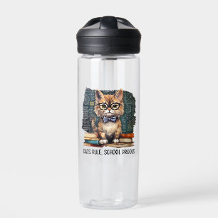 Katzen regieren, Schule Drools Trinkflasche