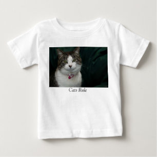 Katzen regulieren dich anschauen baby t-shirt
