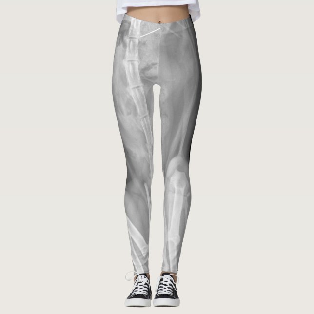 Katzen-Röntgenstrahl-Leggings Leggings (Vorderseite)