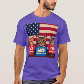 Katzen sagen NO Junge T-Shirt