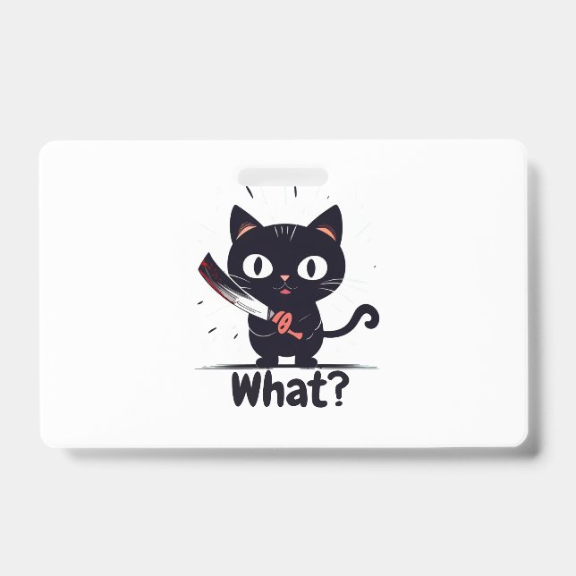 Katzen sagen was! ausweis (Vorderseite)