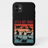 Katzen-Sammlung Retro