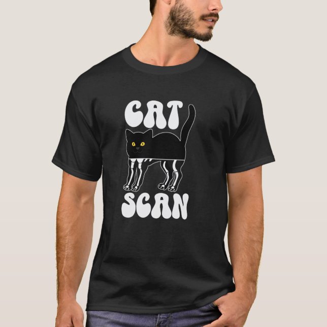 Katzen-Scan-CT-Tech Computed Tomography Tech CT Te T-Shirt (Vorderseite)