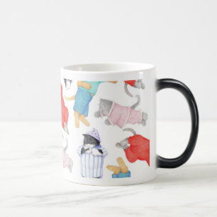 KATZEN SCHLAFANZUG Magic Morphing Mug Verwandlungstasse