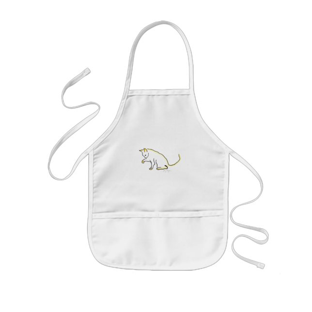 Katzen-Schürze Kinderschürze (Vorne)
