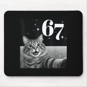 Katzen-Selfie mit 67 Meme Lustige Katzen Grafik fü Mousepad