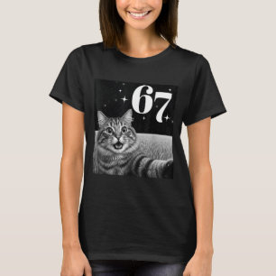 Katzen-Selfie mit 67 Meme Lustige Katzen Grafik fü T-Shirt