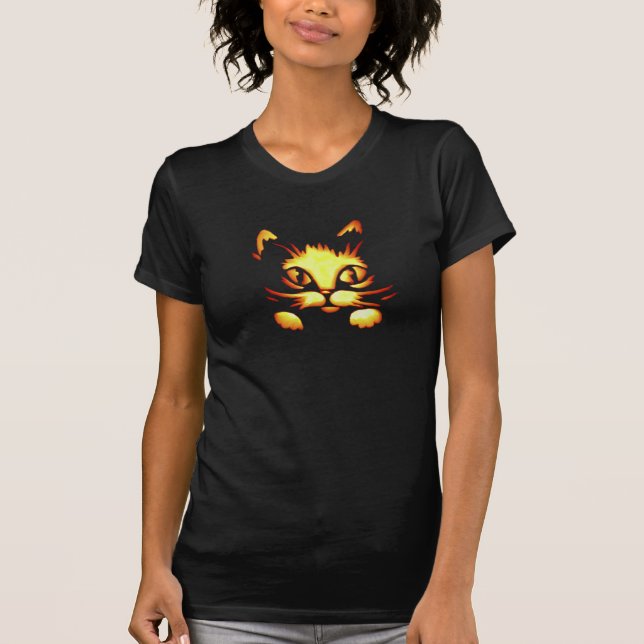 Katzen-Shirt T-Shirt (Vorderseite)