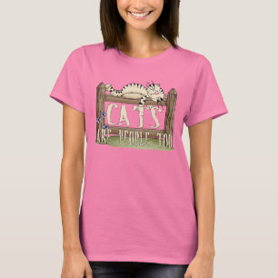 Katzen sind auch Menschen T-Shirt