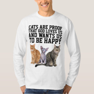 KATZEN SIND BEWEIS, DASS GOTT-LIEBEN US-CAT-T - SH T-Shirt
