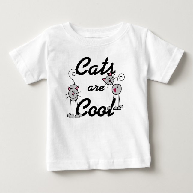 Katzen sind coole T-Shirts und Geschenke (Vorderseite)