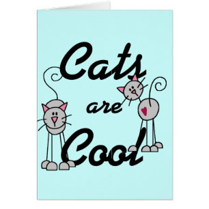 Katzen sind coole T-Shirts und Geschenke