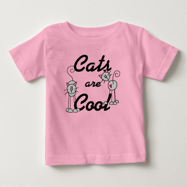 Katzen sind coole T-Shirts und Geschenke (Vorderseite)