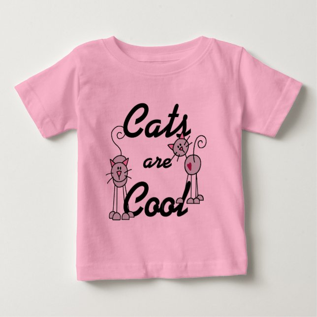 Katzen sind coole T-Shirts und Geschenke (Vorderseite)