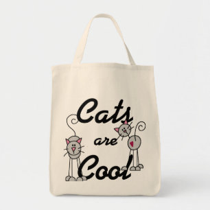 Katzen sind coole T-Shirts und Geschenke Tragetasche