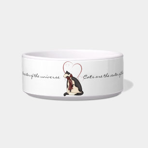 Katzen sind das Zentrum der Universe Cat Bowl Napf