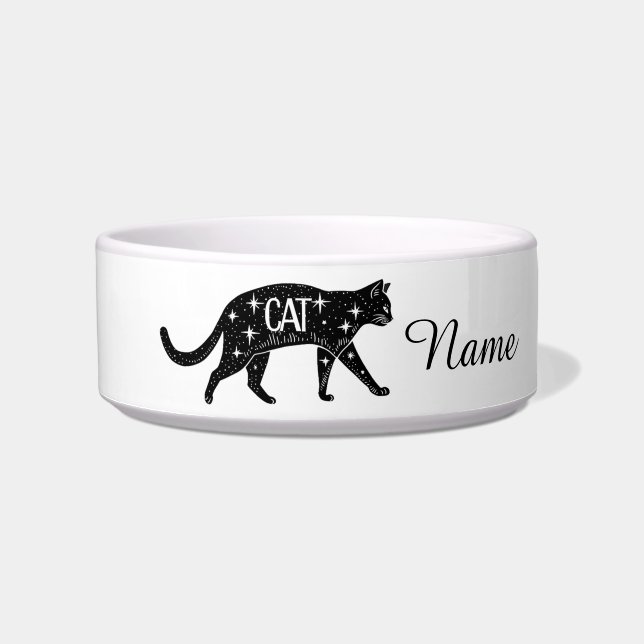 Katzen sind die Besten. Keramik Haustiernäpfe Napf (Vorderseite)