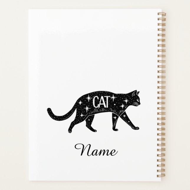 Katzen sind die Besten. Planer (Rückseite)