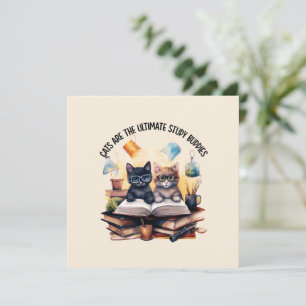 Katzen sind die ultimativen Lernbuddies