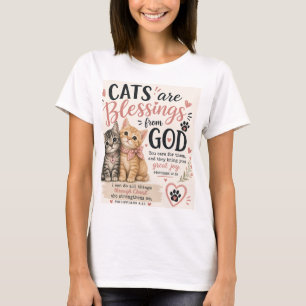 Katzen sind ein Segen.... T-Shirt