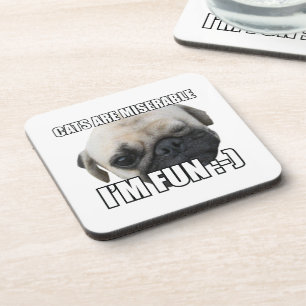 KATZEN SIND FEHLERBAR, ICH FREUE MICH :-) MEME GETRÄNKEUNTERSETZER