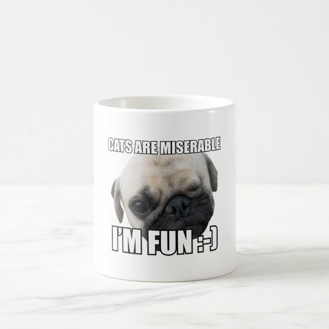 KATZEN SIND FEHLERBAR, ICH FREUE MICH :-) MEME KAFFEETASSE (Mittel)