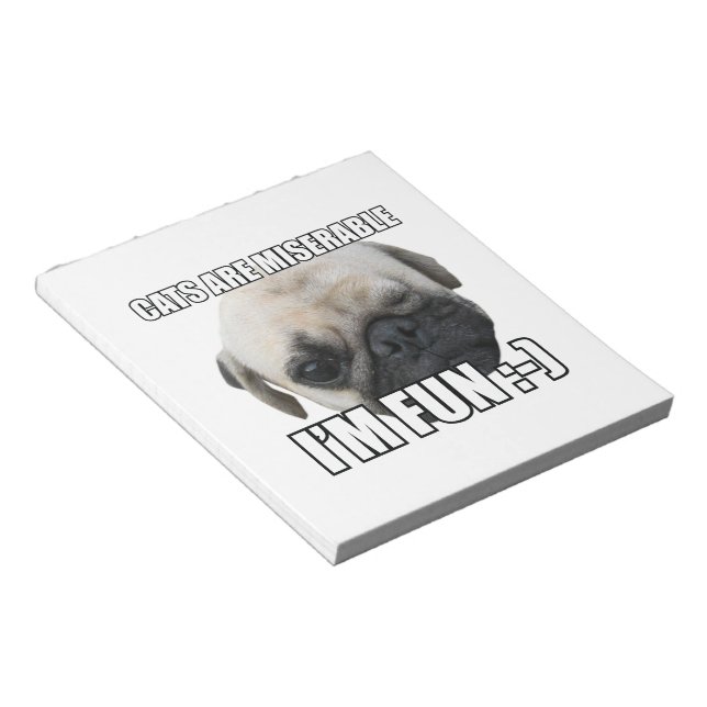 KATZEN SIND FEHLERBAR, ICH FREUE MICH :-) MEME NOTIZBLOCK (angewinkelt)