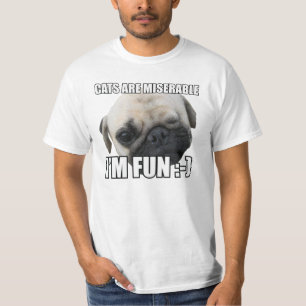 KATZEN SIND FEHLERBAR, ICH FREUE MICH :-) MEME T-Shirt