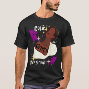 Katzen sind Mädchen s bester Freund T-Shirt