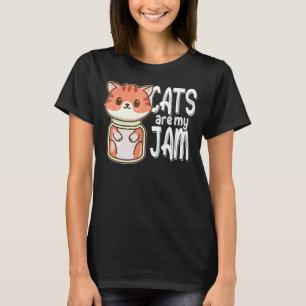Katzen sind meine Jam Cat Eigentümer Katzen Traini T-Shirt