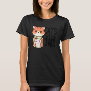 Katzen sind meine Jam Cat Eigentümer Katzen Traini T-Shirt