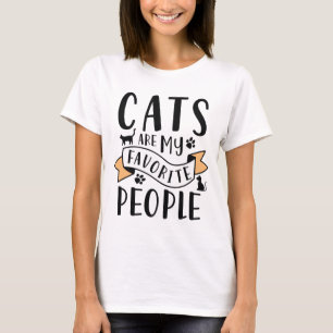Katzen sind meine Lieblingsmenschen T-Shirt