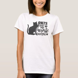 Katzen sind meine Lieblingsmenschen T-Shirt