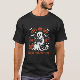 Katzen sind nicht nur Haustiere Lustiger Fell-Elte T-Shirt