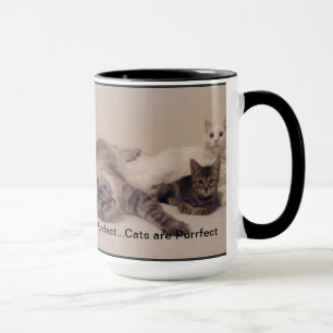 Katzen sind purrfect Tasse