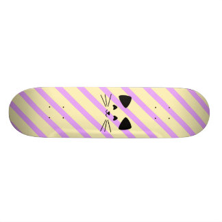 Katzen-Skateboard für Mädchen rosa Skateboard