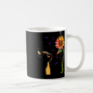 Katzen-Sonnenblume-Angeborenes-Herz-Krankheit-Bewu Kaffeetasse