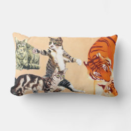 Katzen spielen lendenkissen